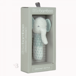 Bamboo Crochet Rattle