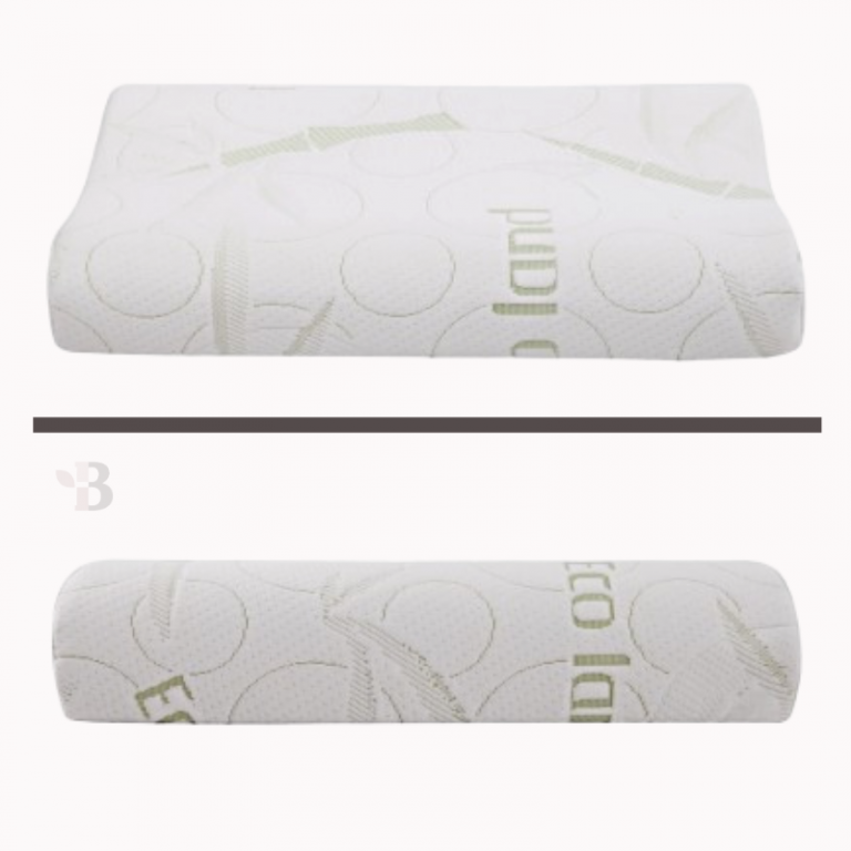 Contour Bamboo Pillow with Memory Foam Bamboo Baby & Kids
