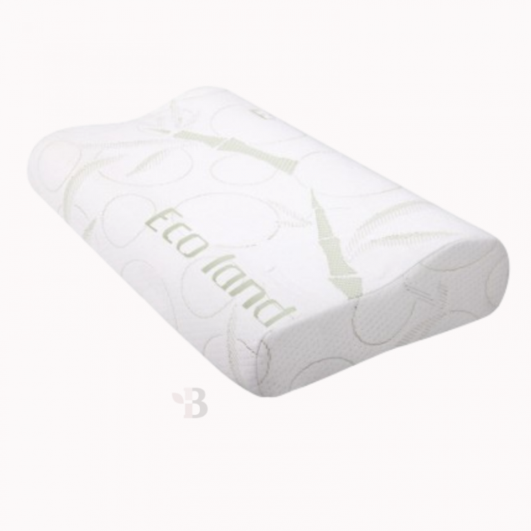 Contour Bamboo Pillow with Memory Foam Bamboo Baby & Kids