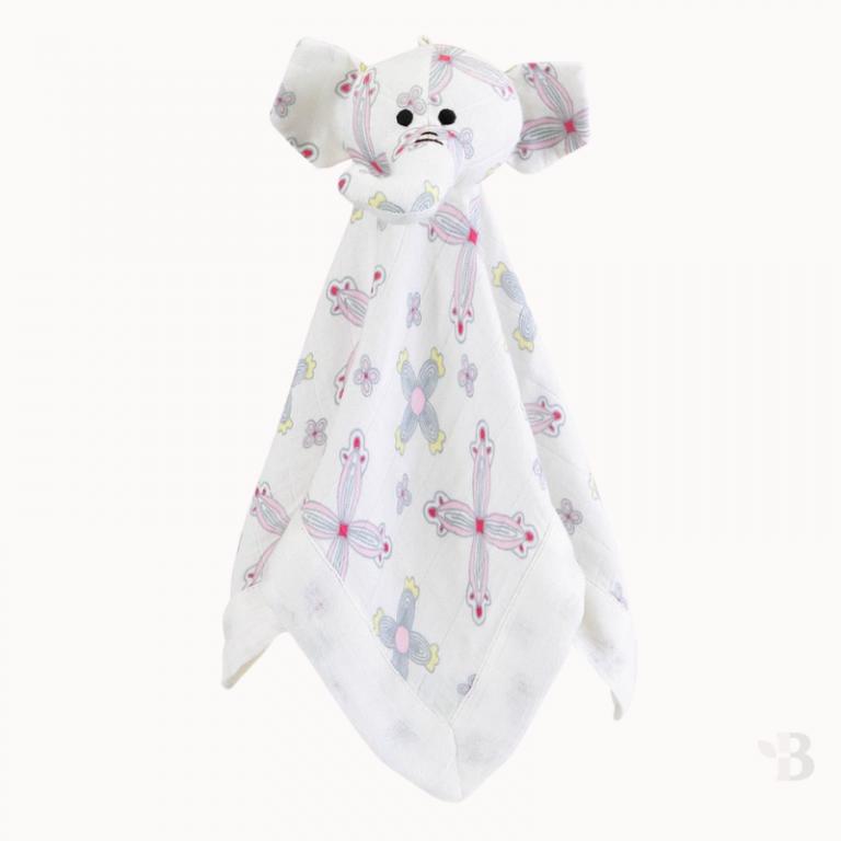 Lovey Flower Child Comforter Security Blanket Bamboo Baby & Kids