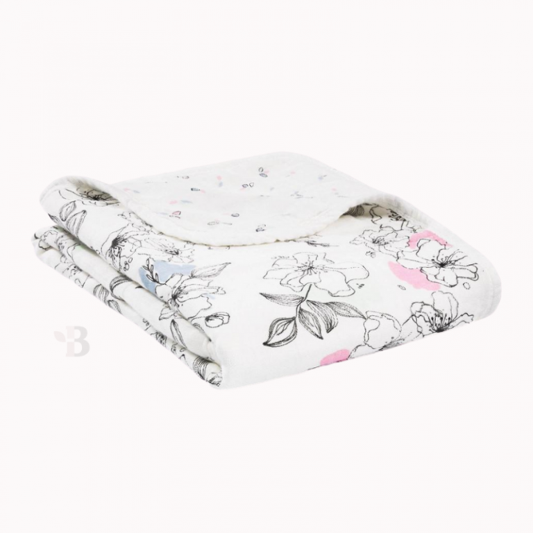 Bamboo Muslin Stroller Blanket Meadowlark Bamboo Baby & Kids