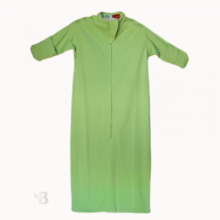 Bamboo Baby Sleeping Bag Sage Green Luxurious Baby Sleepwear