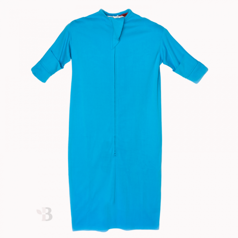 Bamboo Baby Sleeping Bag Turquoise Blue Luxurious Baby Sleepwear