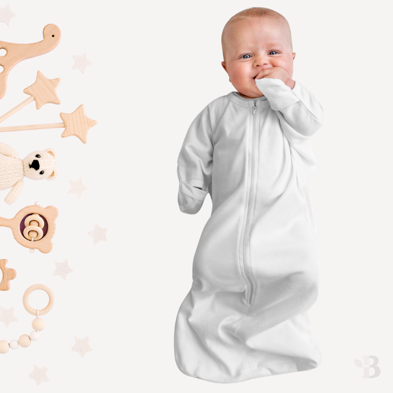 Bamboo Swaddle Bag - Bright White