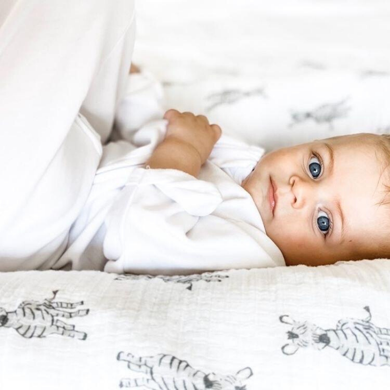 Bamboo Swaddle Bag - Bright White