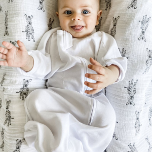 Bamboo Swaddle Bag - Bright White