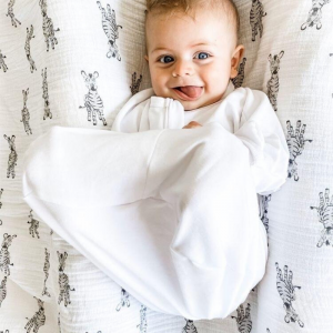 Bamboo Swaddle Bag - Bright White