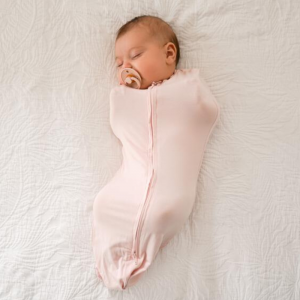 Bamboo Swaddle Pouch - Dusty Pink