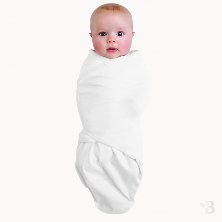 Bamboo Swaddle Wrap Bright White Baby Wraps Bamboo Baby & Kids
