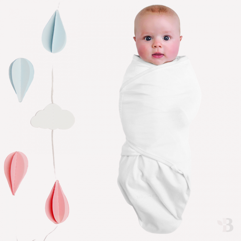 Bamboo Swaddle Wrap Bright White Baby Wraps Bamboo Baby & Kids