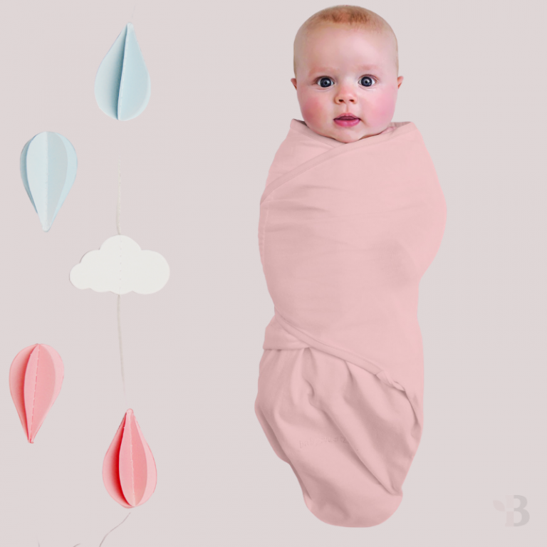 Bamboo Swaddle Wrap Dusty Pink Baby Wraps Bamboo Baby & Kids