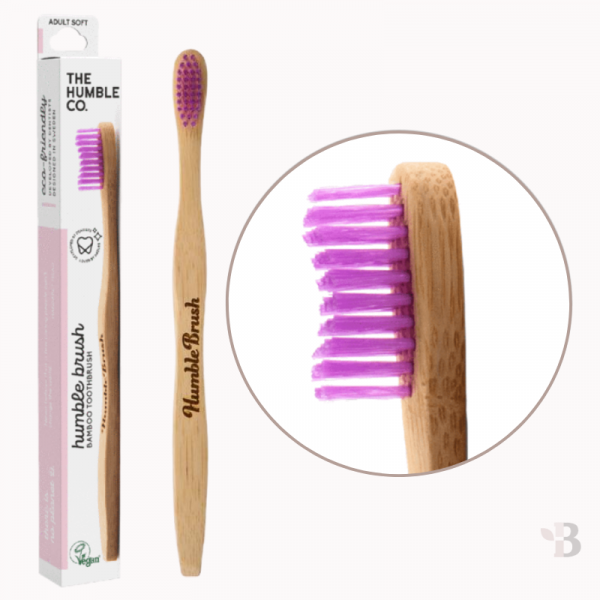 Bamboo Toothbrush - Grape