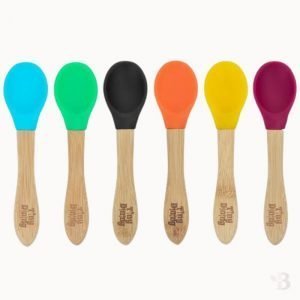 Bamboo Children's Soft Tip Spoon Pack