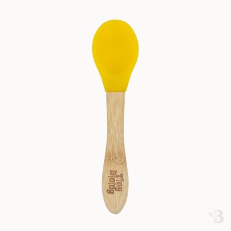 Bamboo Kids Soft Tip Spoon Bamboo Baby Toddler Dinnerware
