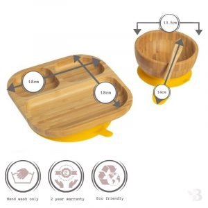 Bamboo Kids Dinnerware Set