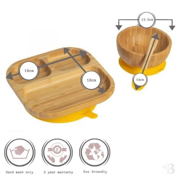 Bamboo Kids Dinnerware Set