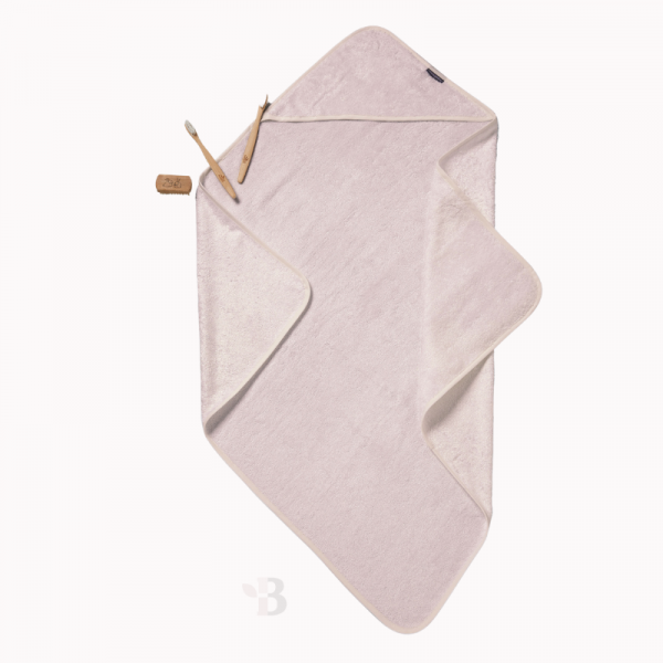 Bamboo Hooded Towel - Dusty Pink