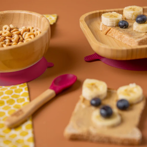 Bamboo Open Square Kids Meal Set