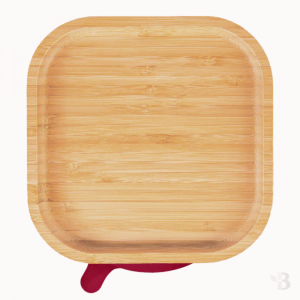 Bamboo Square Open Kids Plate